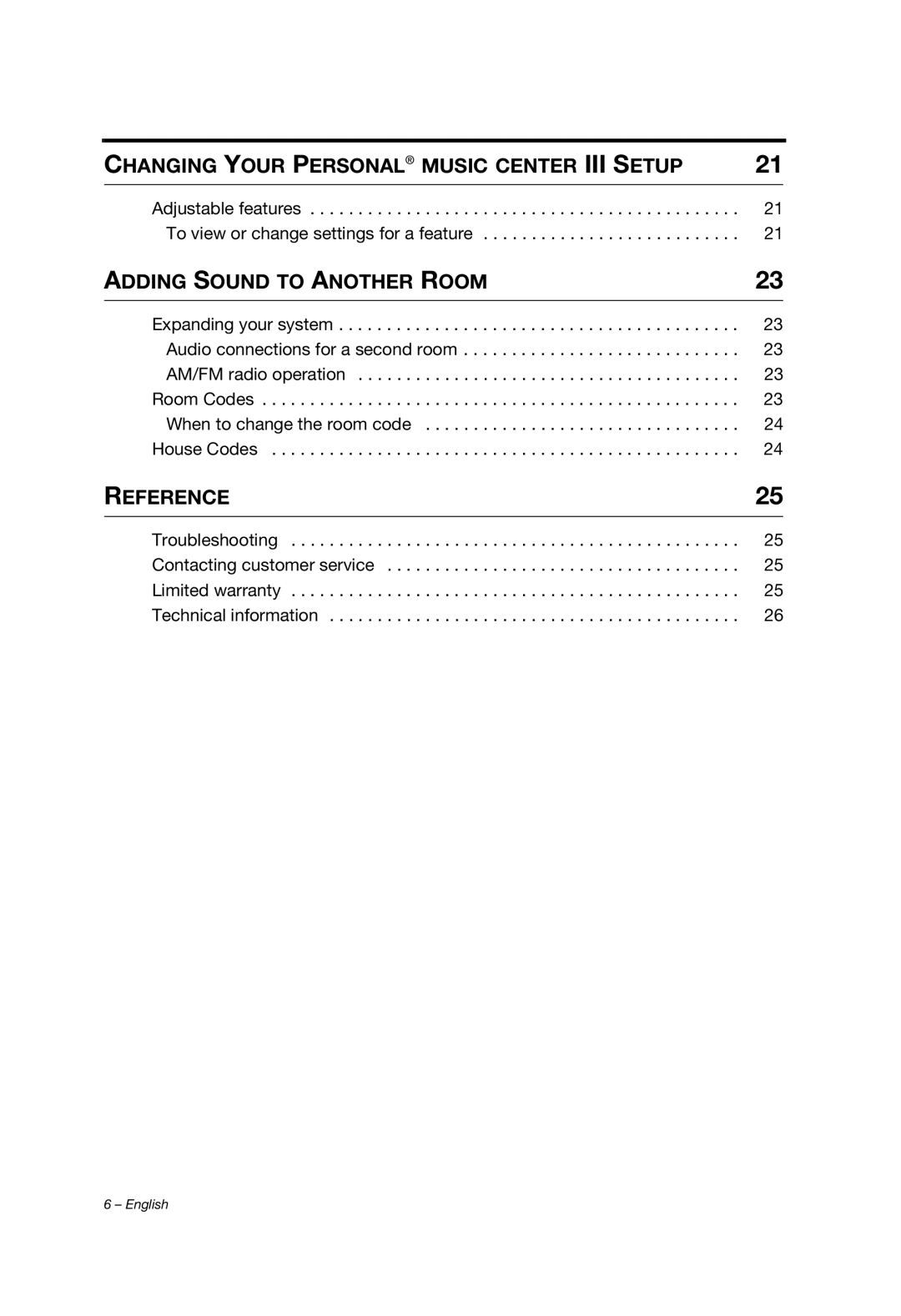 Bose PMCIII manual Changing Your Personal Music Center III Setup 