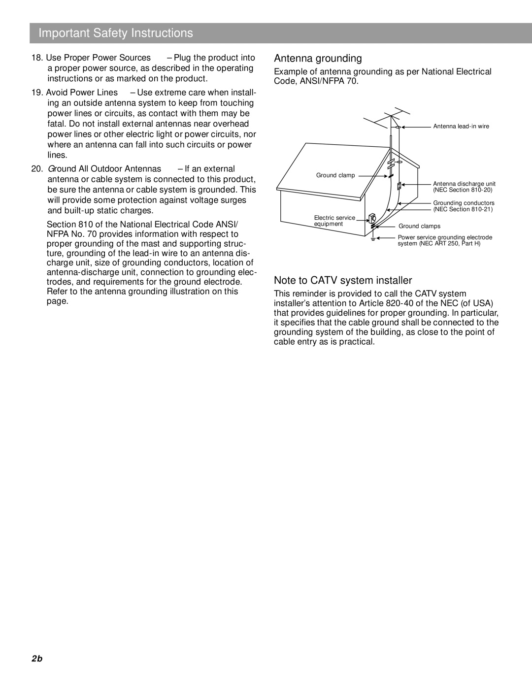 Bose pmn manual Antenna grounding 