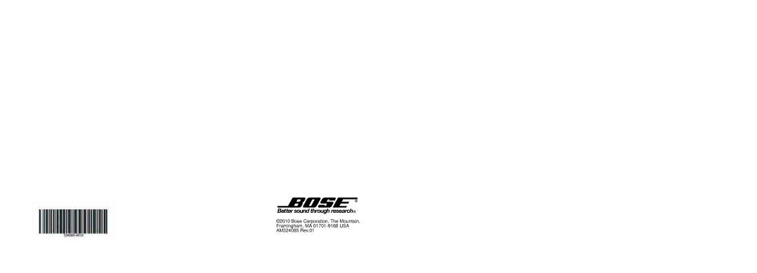 Bose RC-35S2 manual 