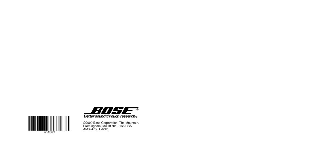 Bose 10BLUETOOTHDOCK, SDOCK10BT manual 