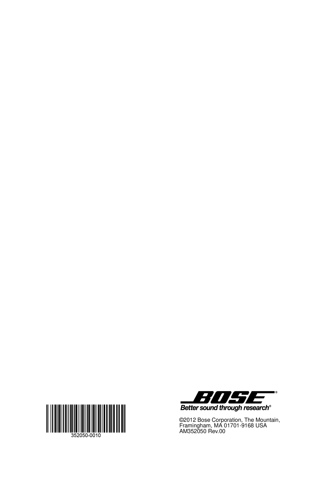 Bose SOUNDLINK AIR manual 