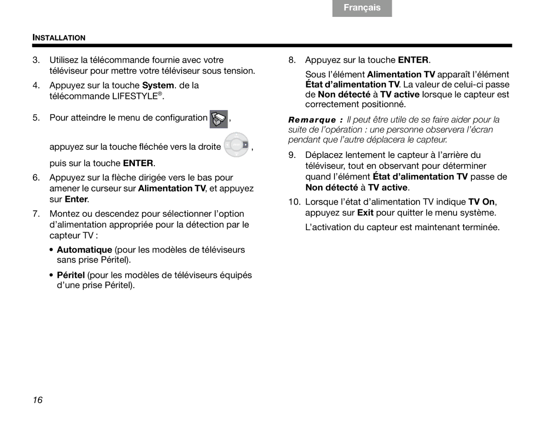 Bose V30 manual Tab 