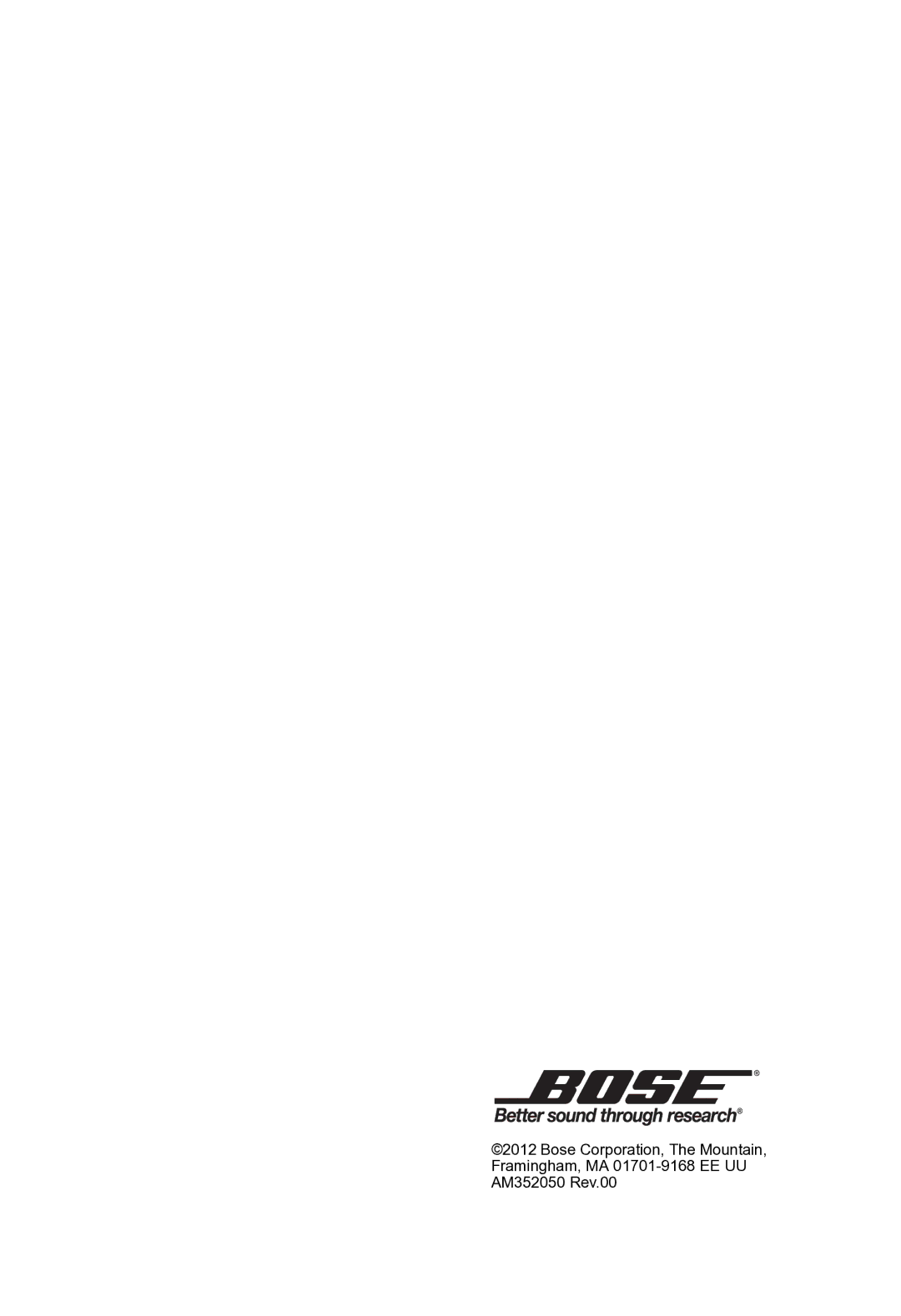 Bose Whippet_OG_SPA manual 