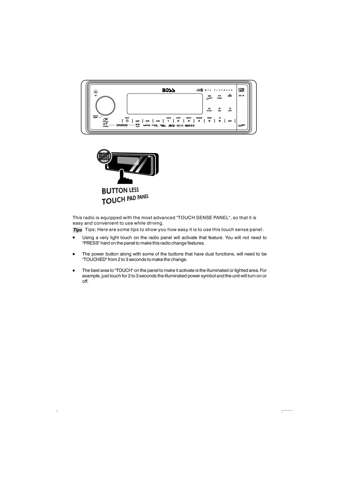 Boss Audio Systems 765DBI manual 