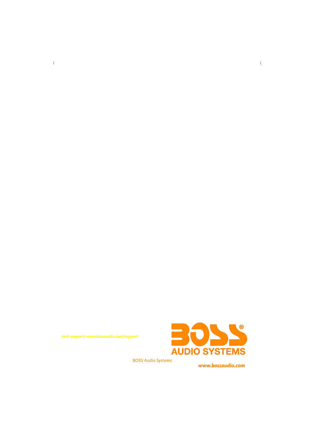 Boss Audio Systems 865DBI manual 