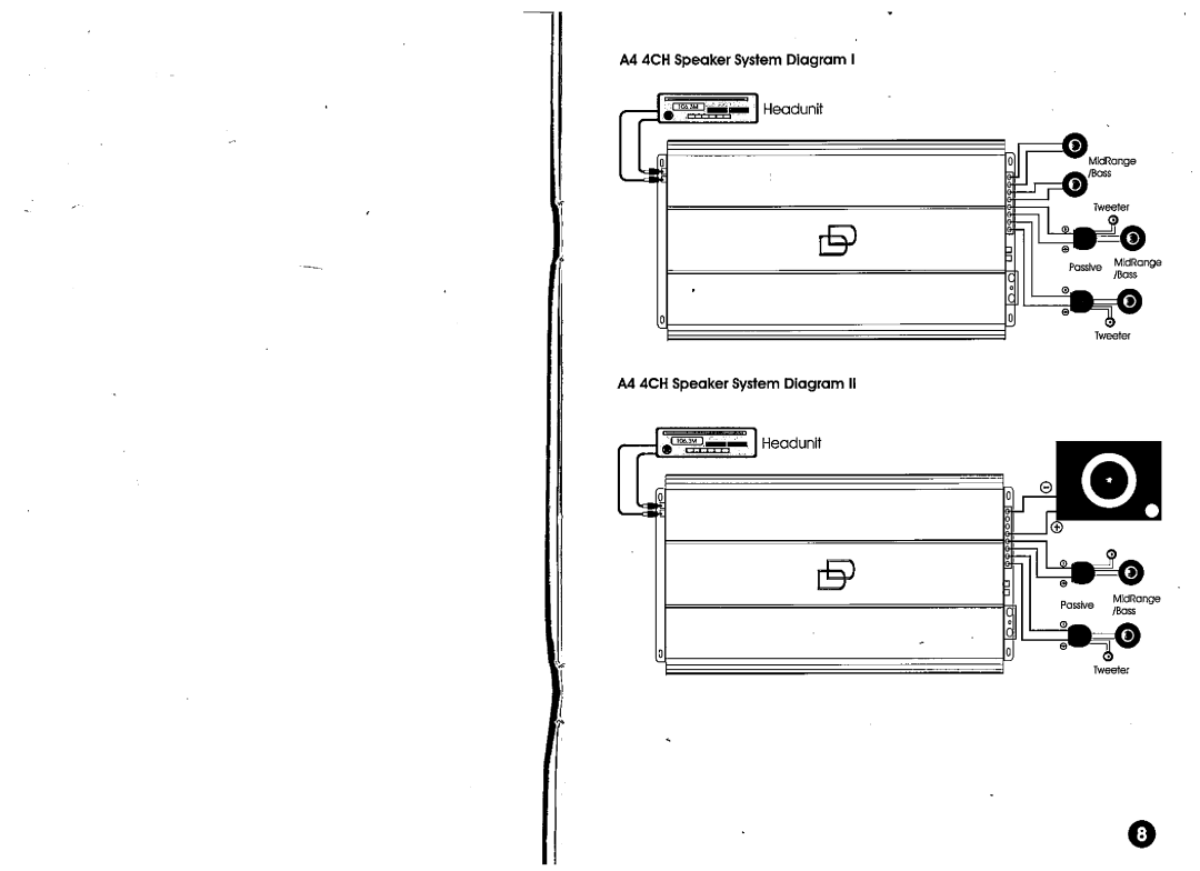 Boss Audio Systems A4, A1, A2 manual 