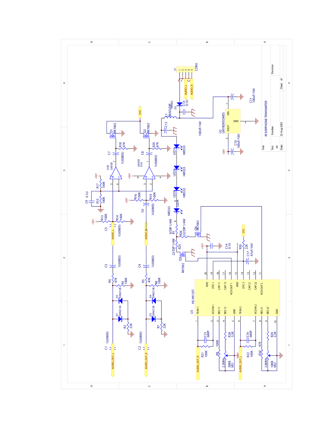 Boss Audio Systems B V 17 FLIP service manual 8MHz 