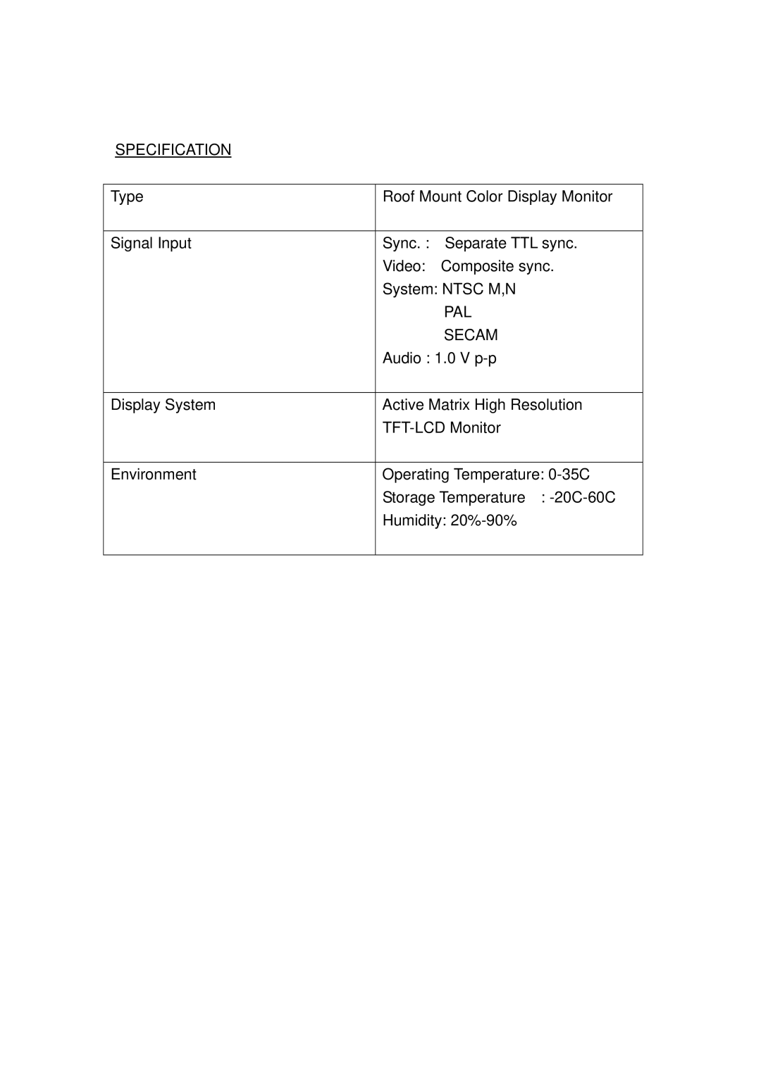 Boss Audio Systems B V 17 FLIP service manual Pal 