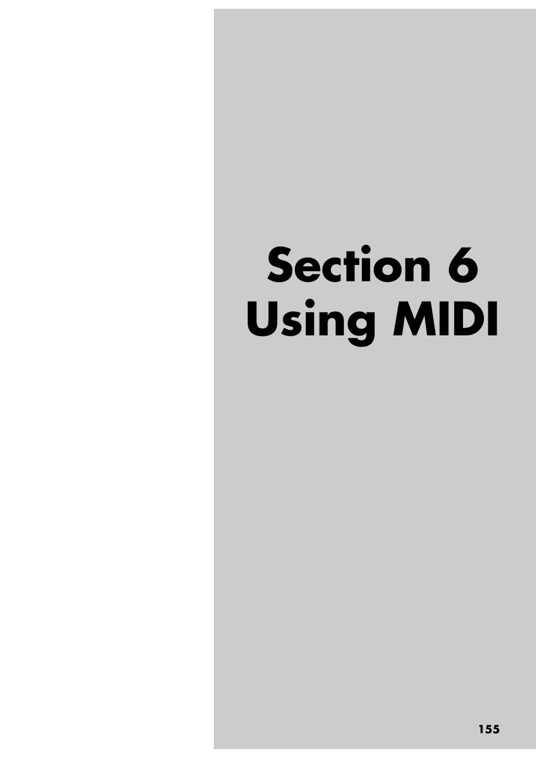 Boss Audio Systems BR-900CD owner manual Section Using Midi, 155 