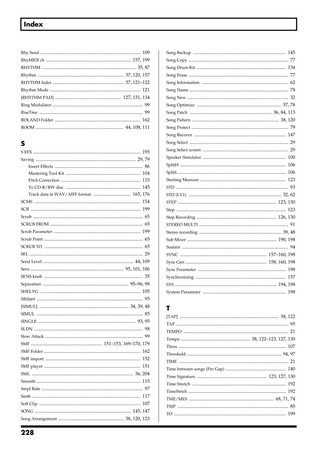 Boss Audio Systems BR-900CD owner manual 228, Smf 