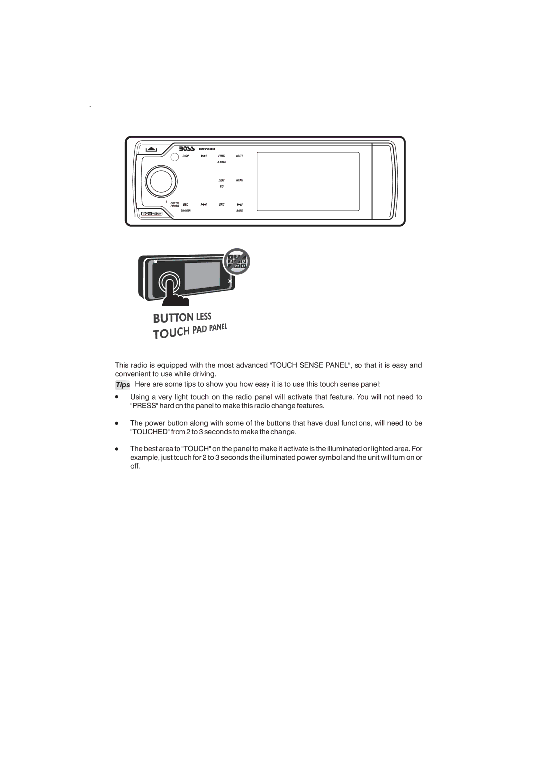 Boss Audio Systems BV7340 manual 