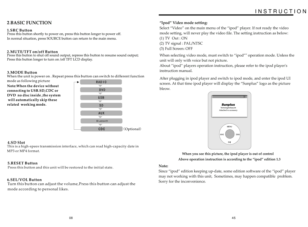 Boss Audio Systems BV9362BI specifications Instructions 