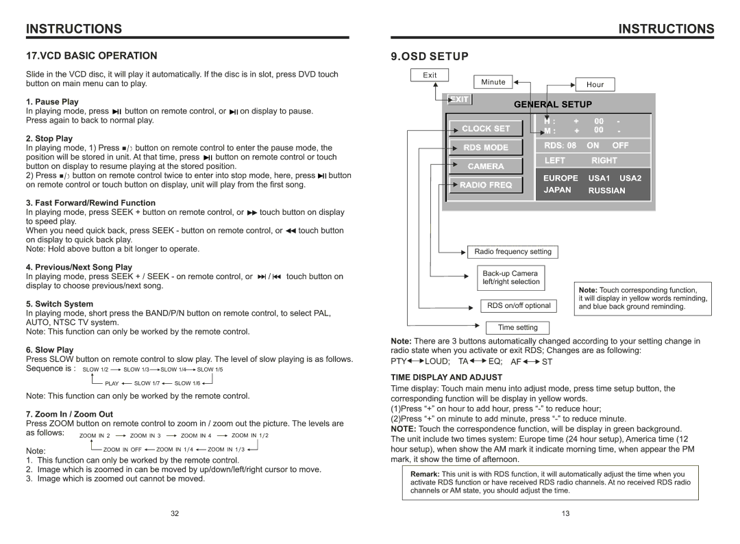 Boss Audio Systems BV9996B manual 