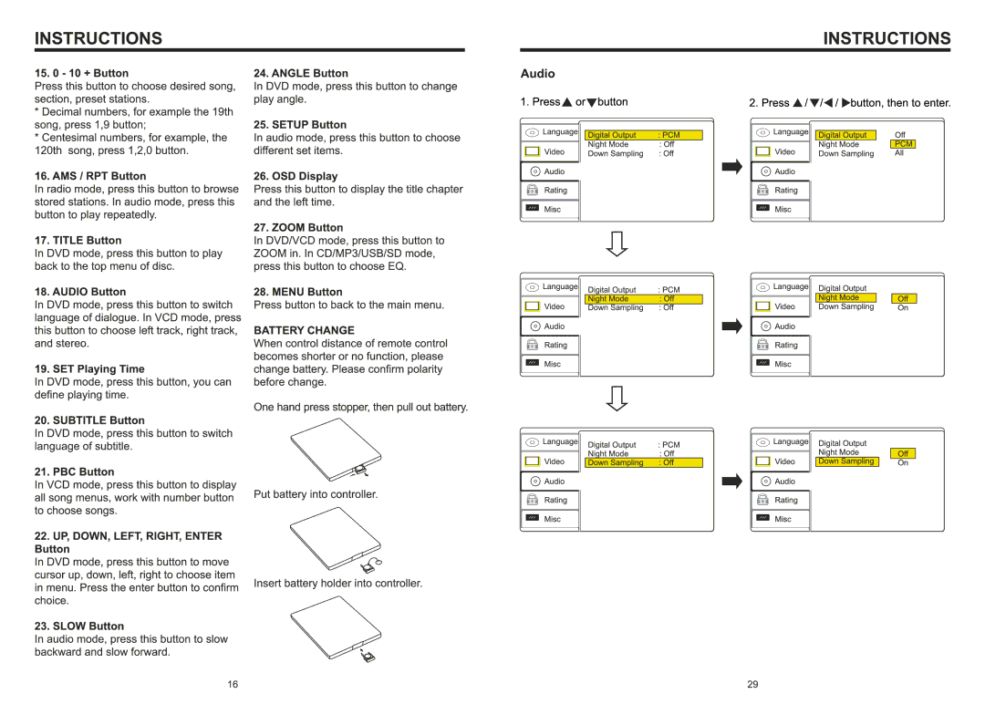 Boss Audio Systems BV9996B manual 