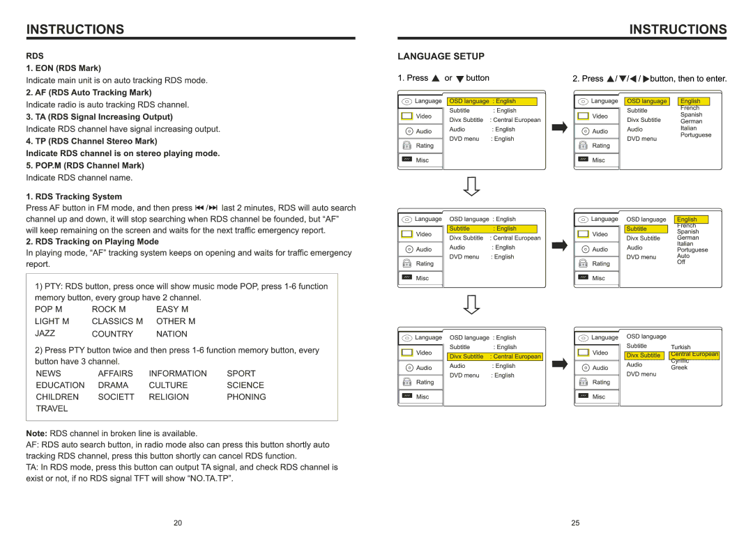 Boss Audio Systems BV9996B manual 