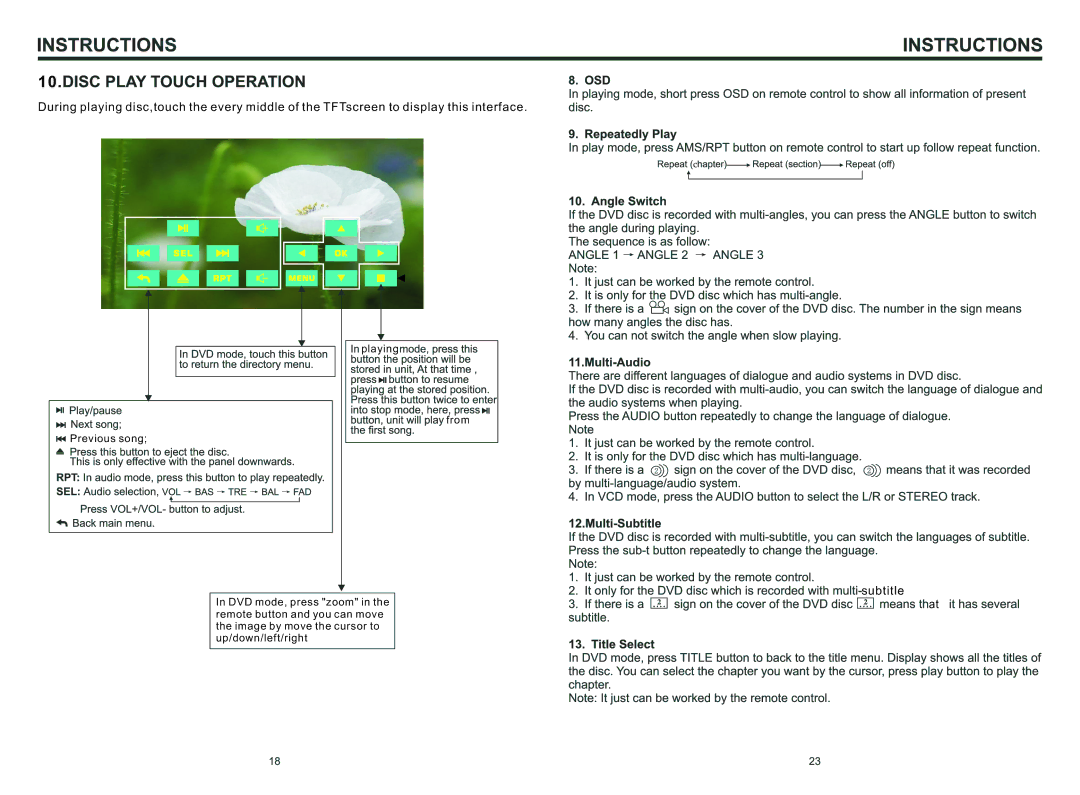 Boss Audio Systems BV9996BT manual Subtitle 