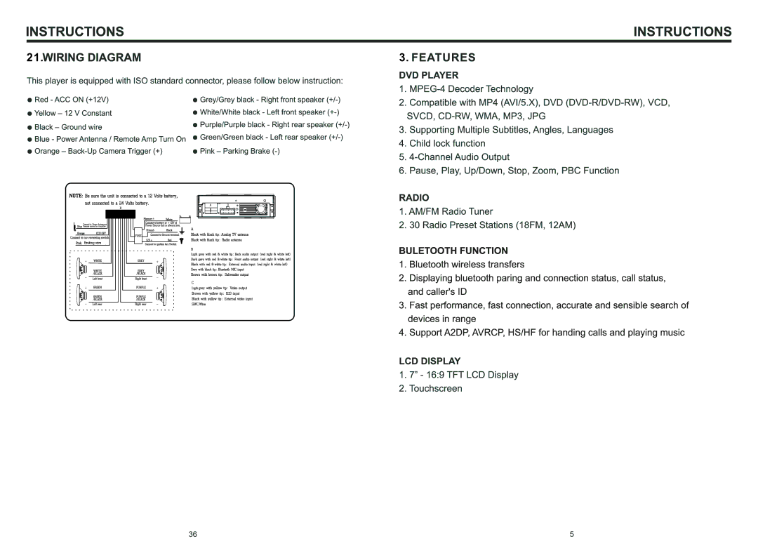 Boss Audio Systems BV9996BT manual 