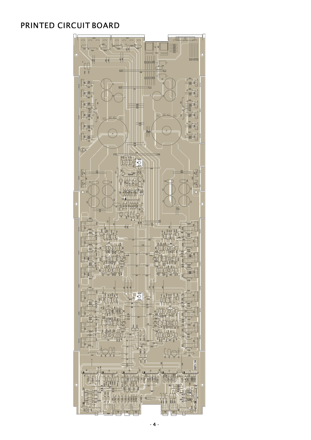 Boss Audio Systems CH1000 specifications Printed Circuit Board 