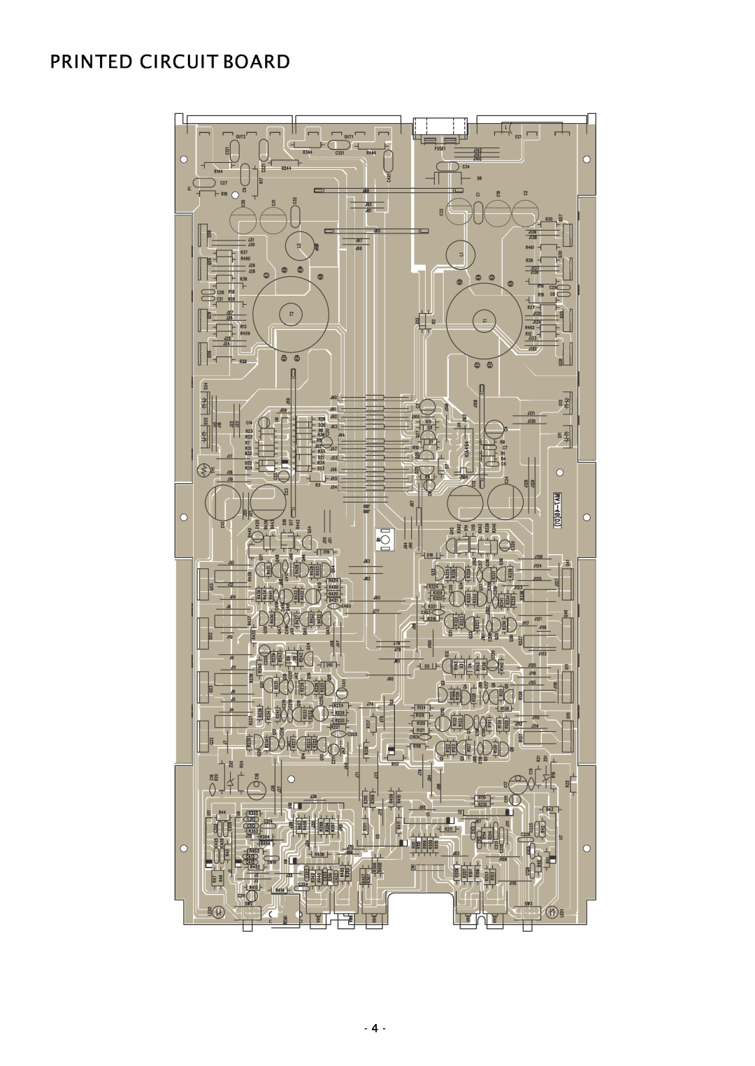 Boss Audio Systems CH800 specifications Printed Circuit Board 