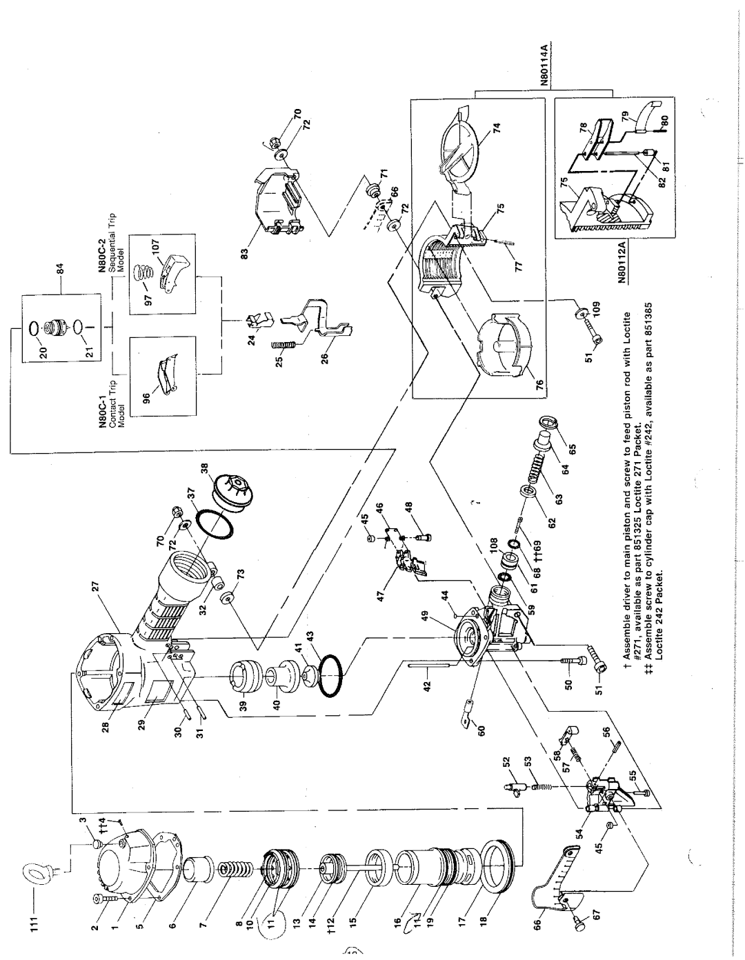 Bostitch N80C manual 