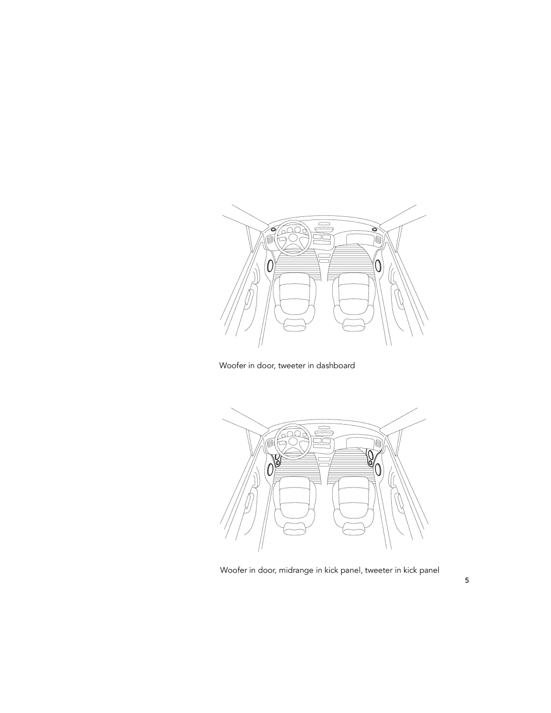 Boston Acoustics 5.5, 6.53, 4.5 installation manual 