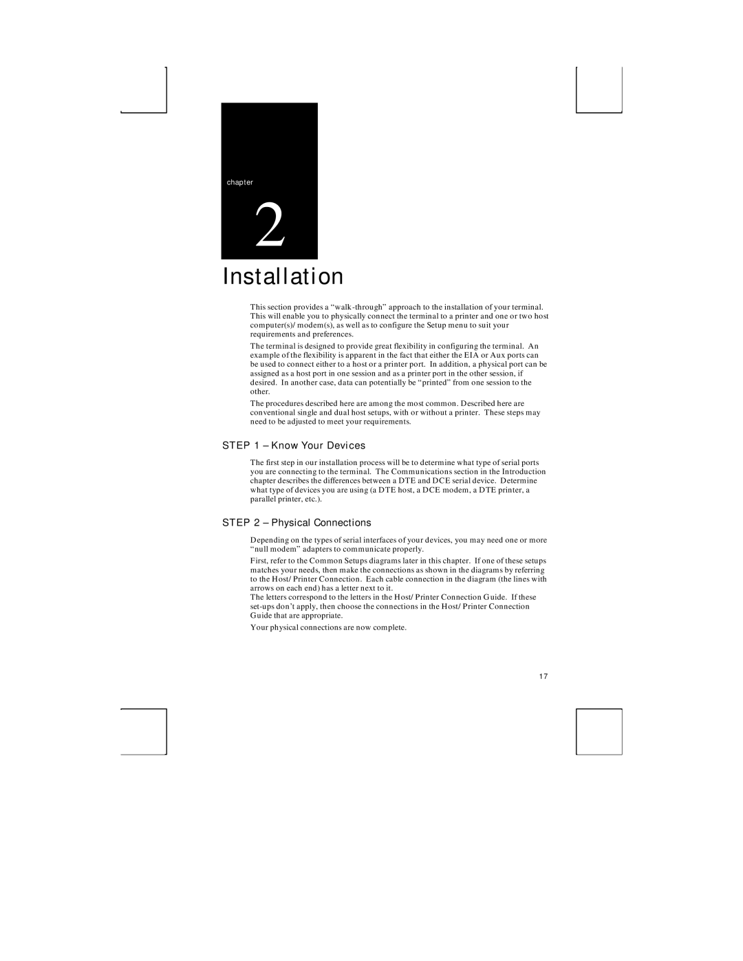 Boundless Technologies ADDS 3153 ASCII manual Know Your Devices, Physical Connections 