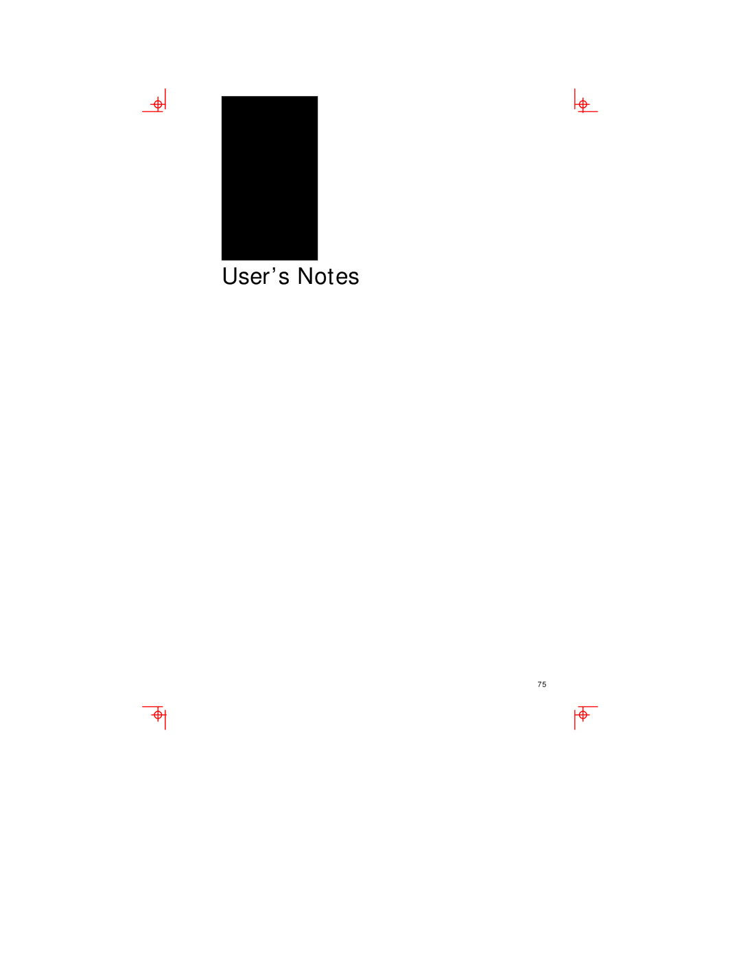 Boundless Technologies ADDS 3153 ASCII manual User’s Notes 