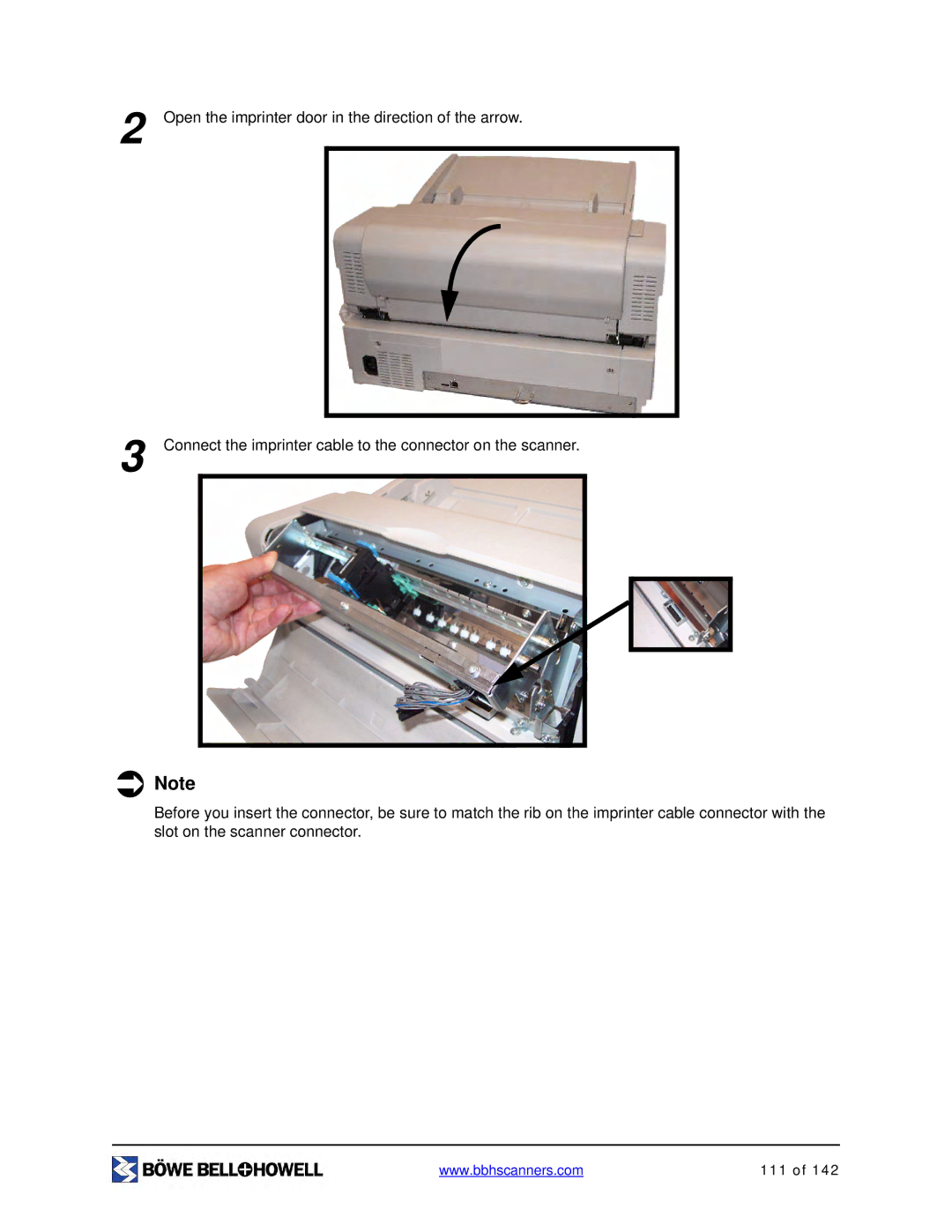 Bowe, Bell + Howell S006830 manual 111 