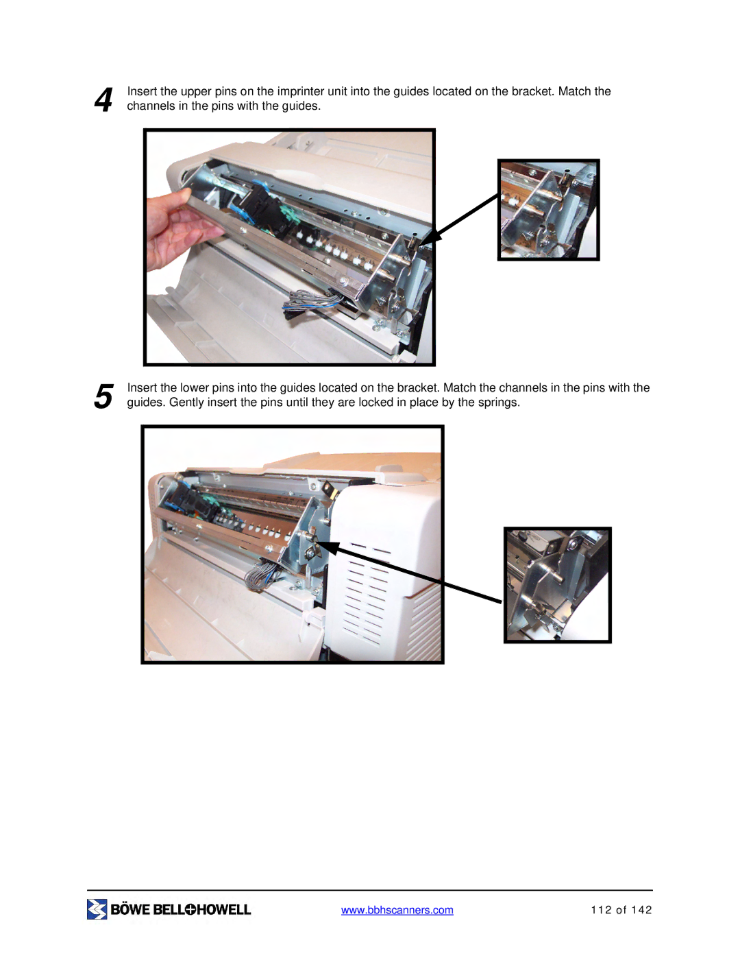 Bowe, Bell + Howell S006830 manual 112 