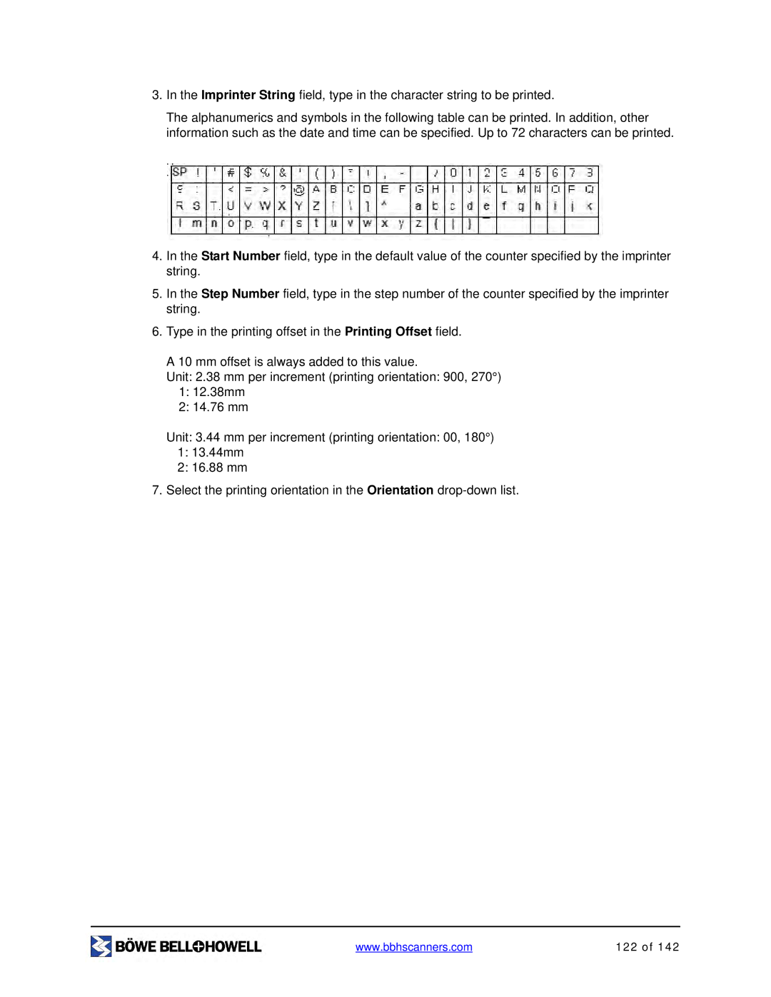 Bowe, Bell + Howell S006830 manual 122 