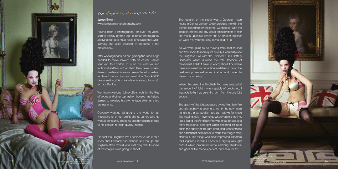 Bowens manual Ringflash Pro exposed by 