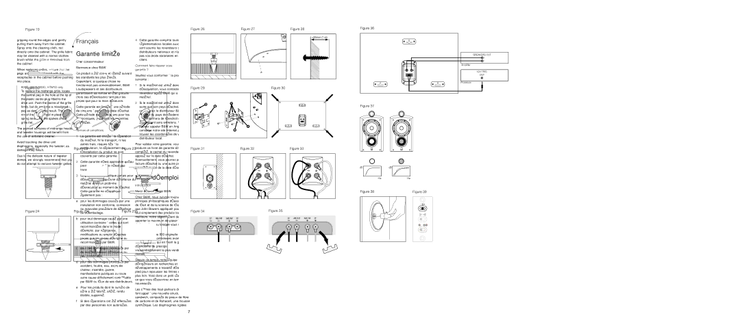 Bowers & Wilkins 801D, 800D, HTM4S, HTM3S, DS8, HTM1D, HTM2D, 803S Termes et conditions, Comment faire réparer sous garantie ? 