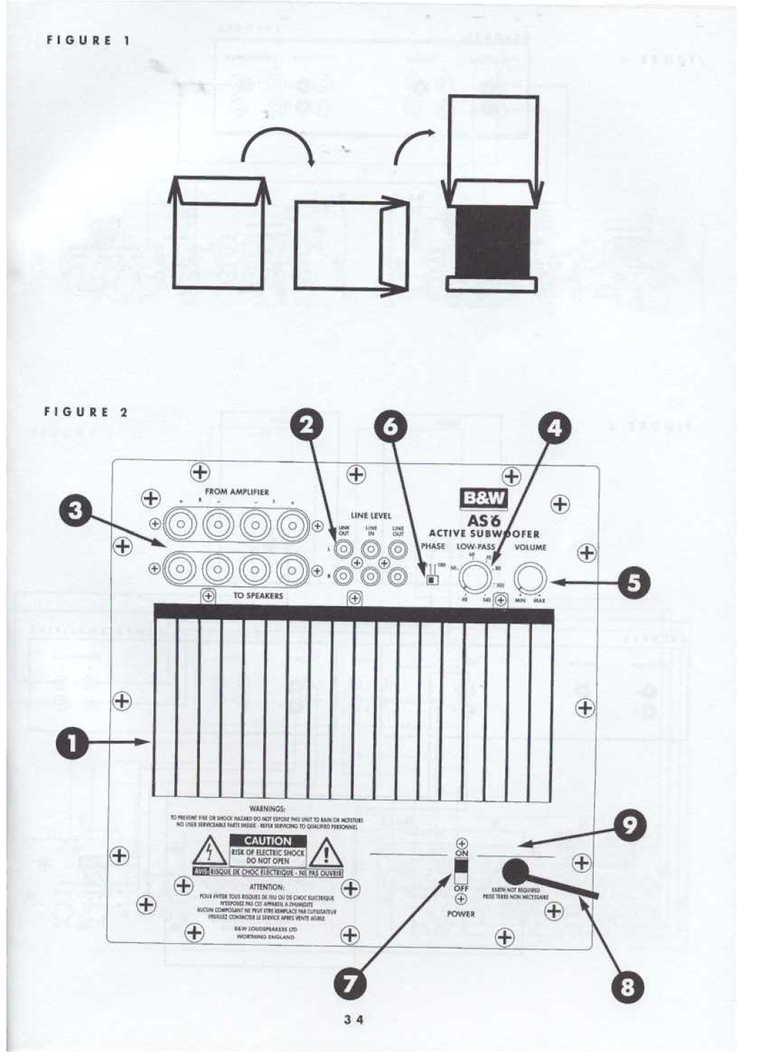 Bowers & Wilkins AS6 manual 