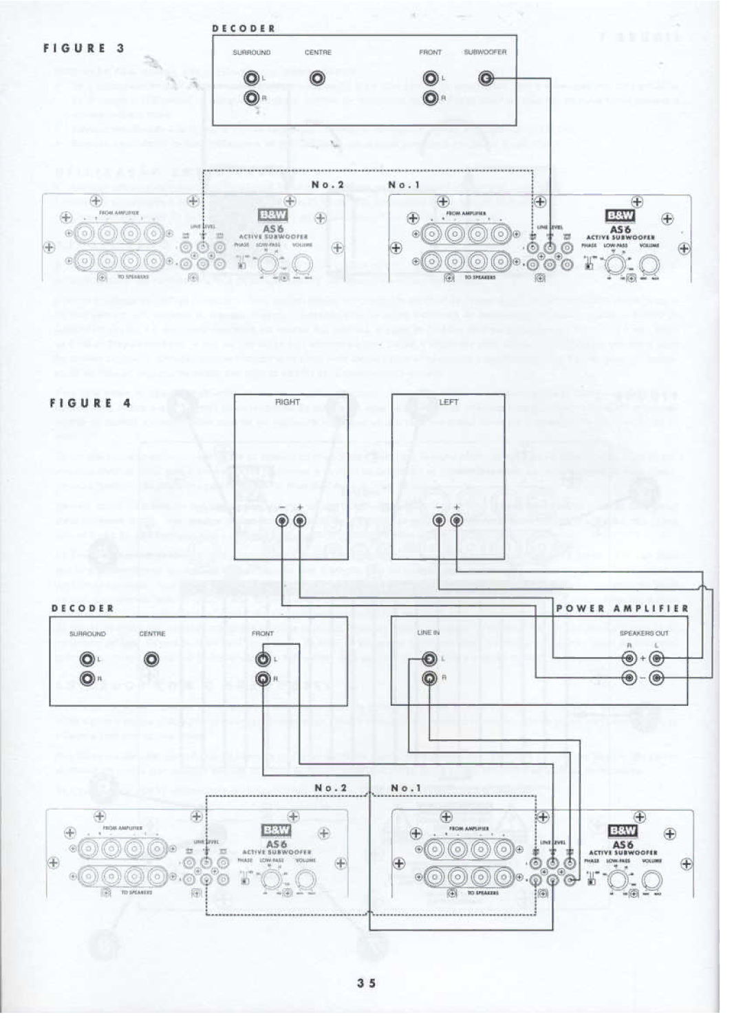 Bowers & Wilkins AS6 manual 