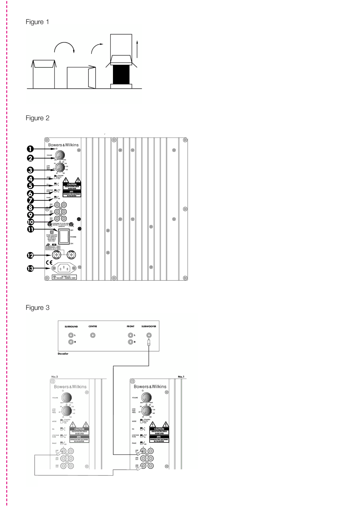 Bowers & Wilkins ASW CDM owner manual No.2 