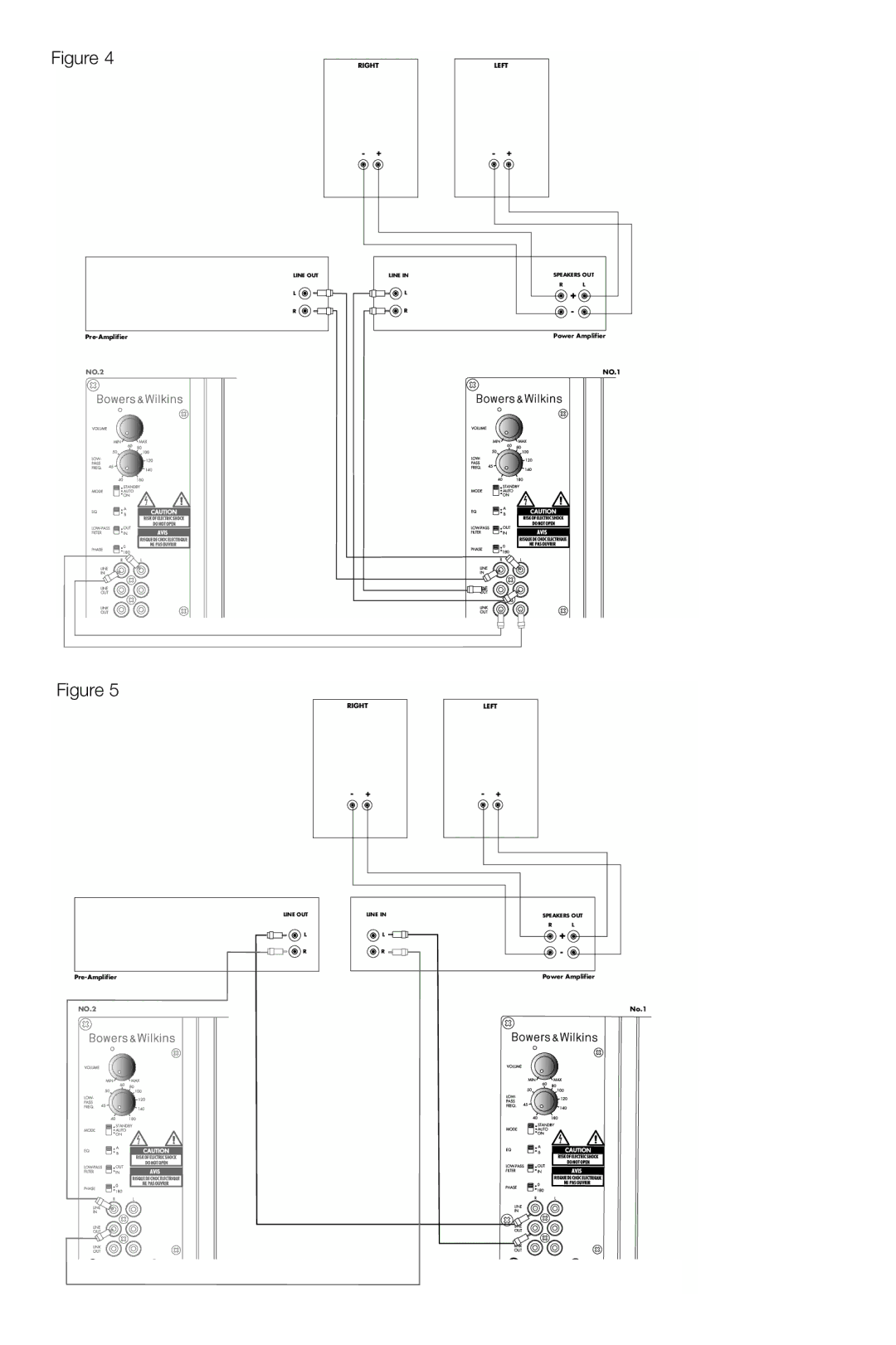 Bowers & Wilkins ASW CDM owner manual Right Left 