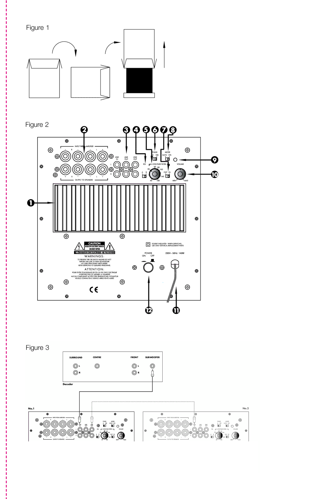 Bowers & Wilkins ASW600 owner manual No.2 