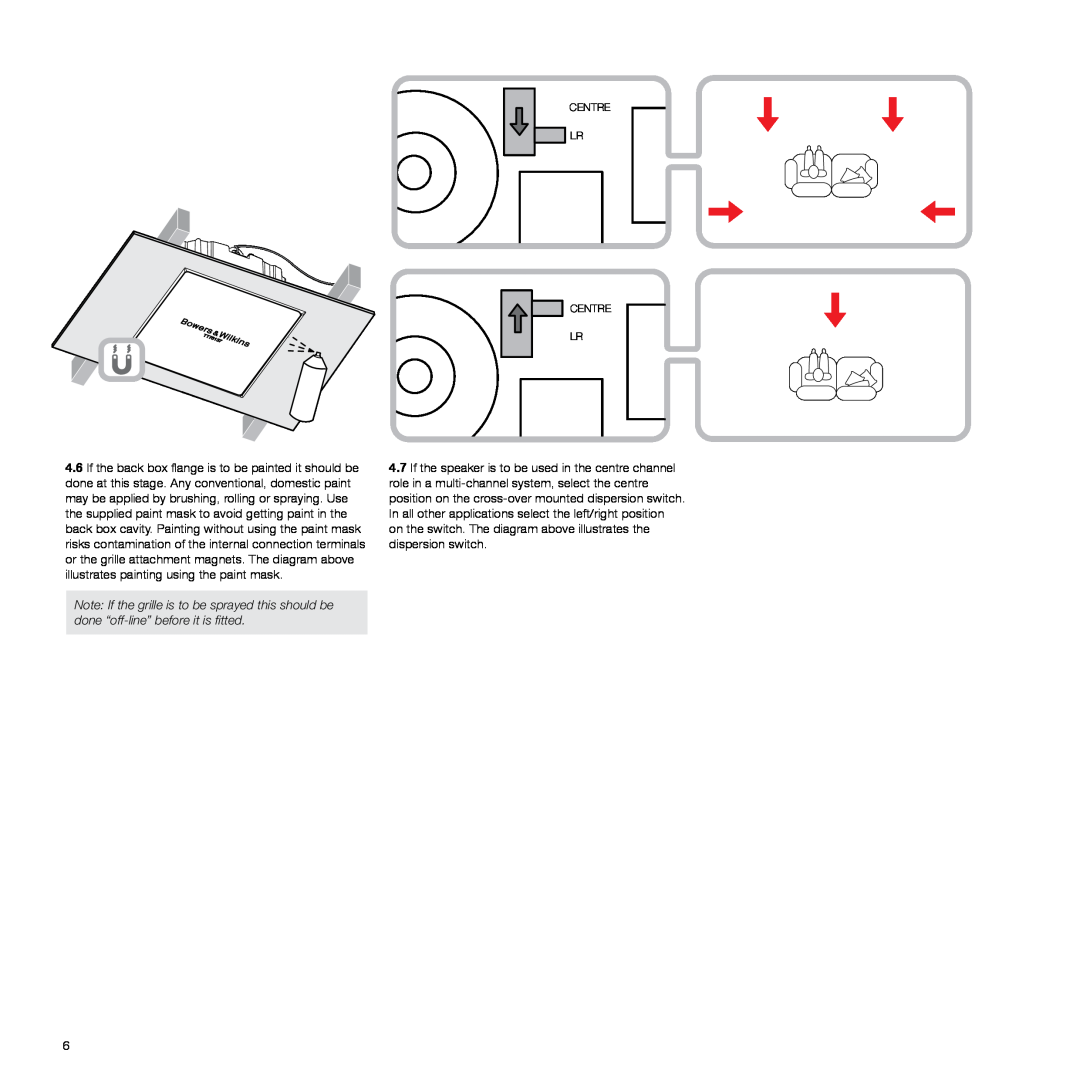 Bowers & Wilkins CCM7 manual 