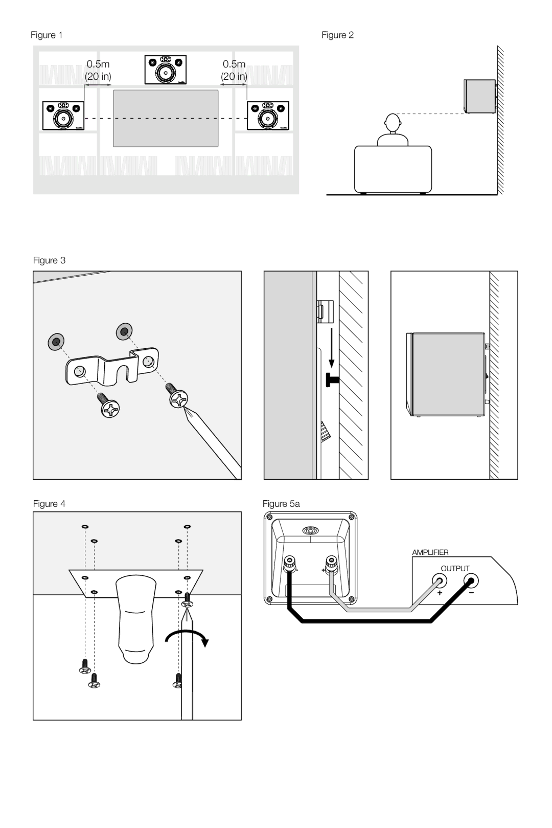 Bowers & Wilkins CT7.4 LCRS, CT7.5 LCRS, CT7.3 LCRS installation manual M In 