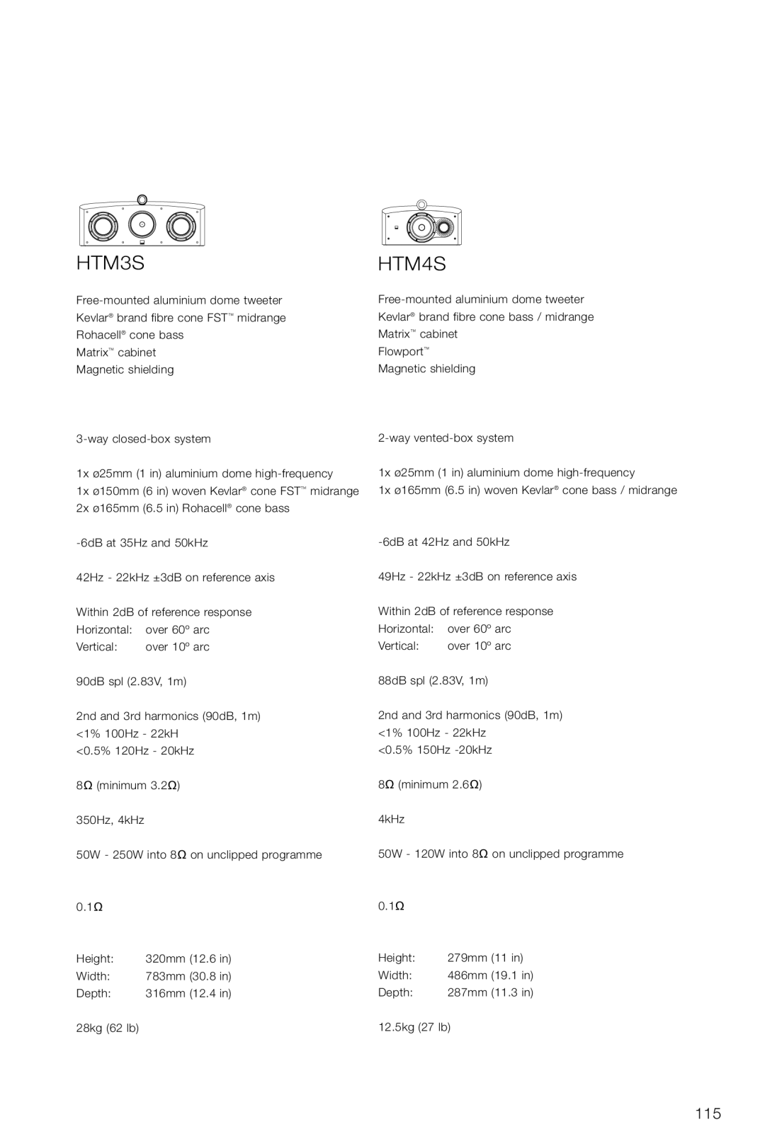 Bowers & Wilkins DS8S owner manual HTM3SHTM4S 