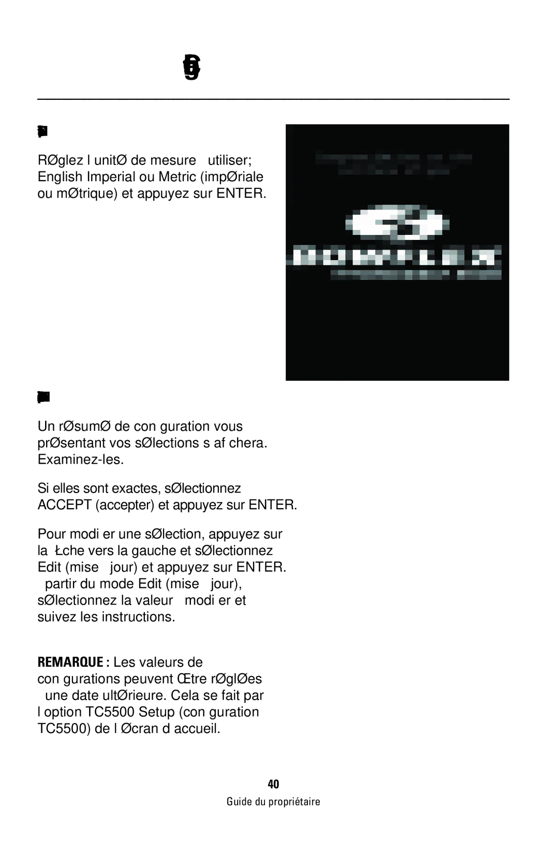 Bowflex 003-3171-030309B manual Units unités, Summary résumé 