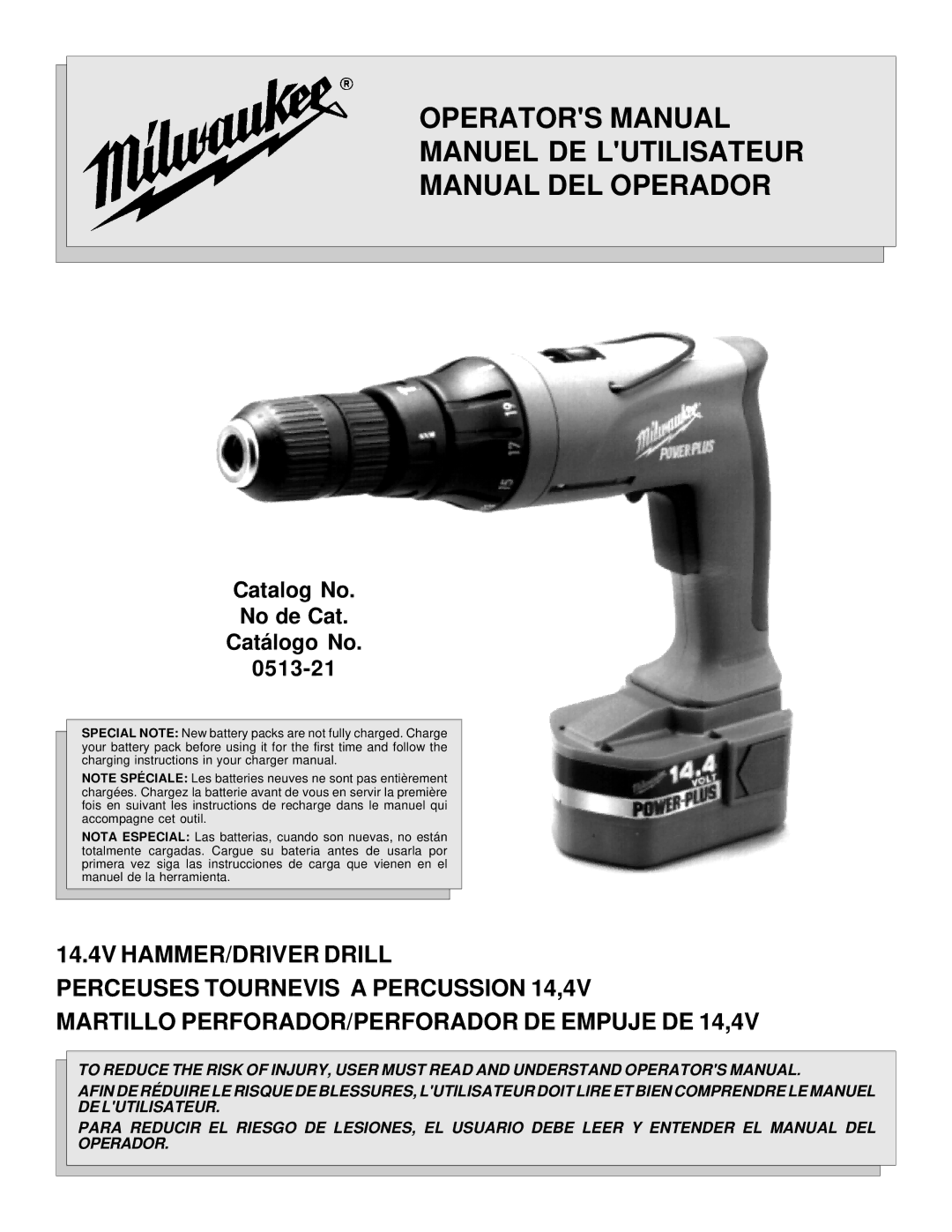 Bowflex 0513-21 manual Operators Manual Manuel DE Lutilisateur Manual DEL Operador 