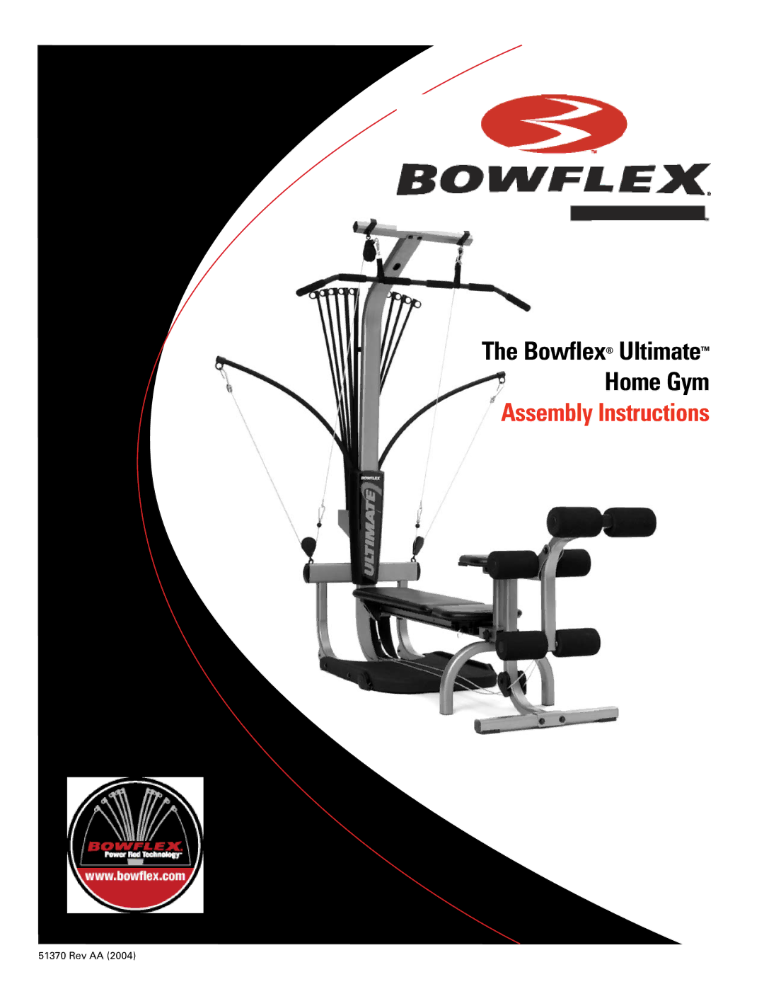 Bowflex 51370 manual Assembly Instructions 