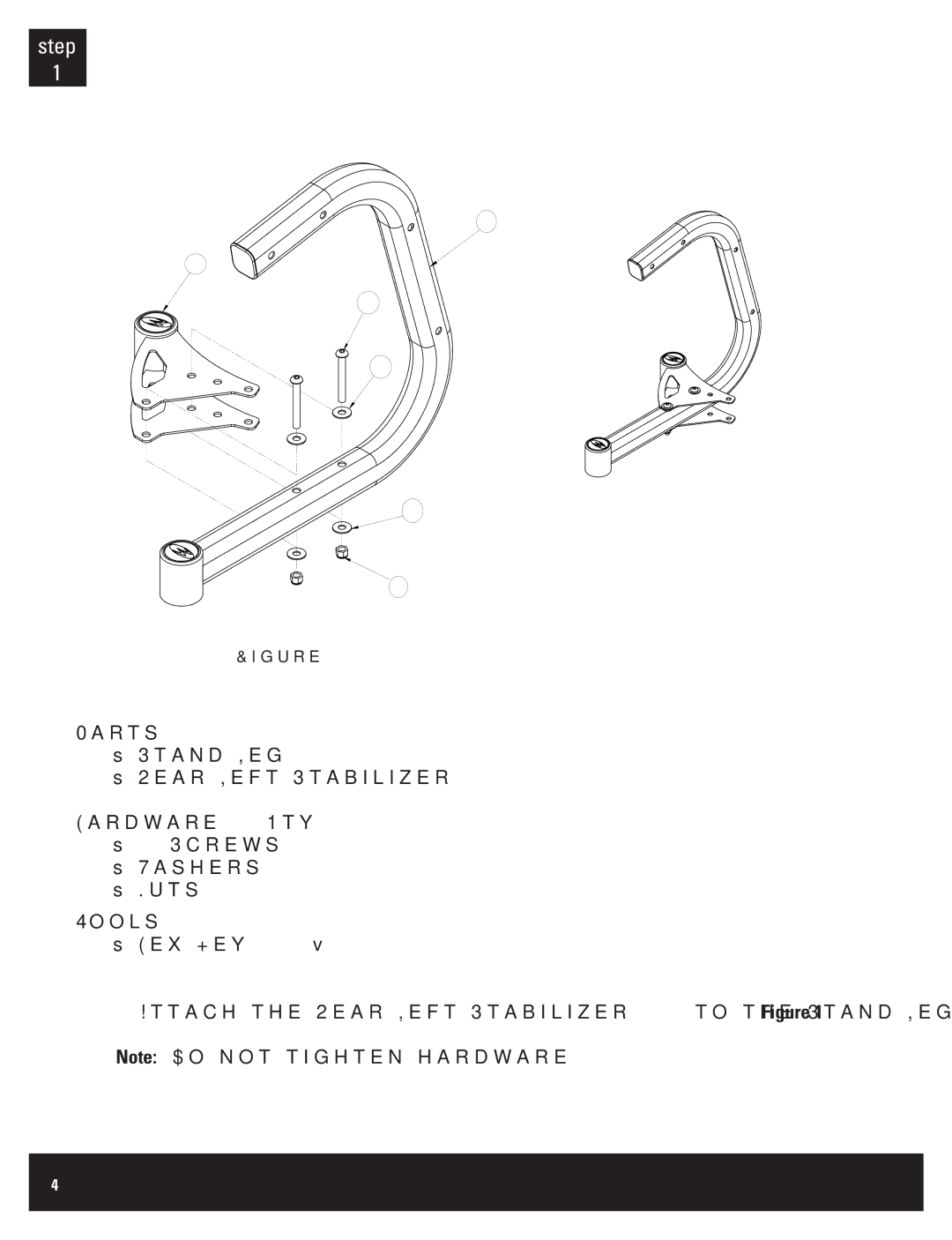 Bowflex BDS1642 manual Step 