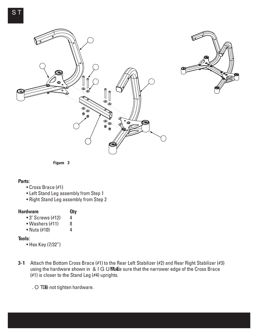 Bowflex BDS1642 manual Step 