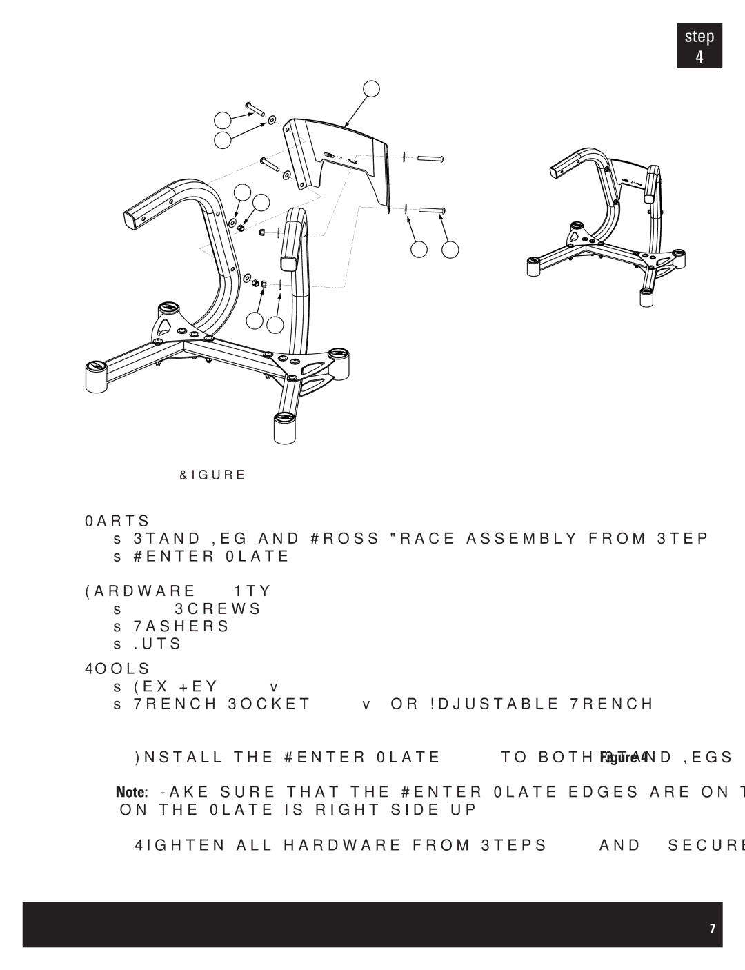 Bowflex BDS1642 manual Screws #14 