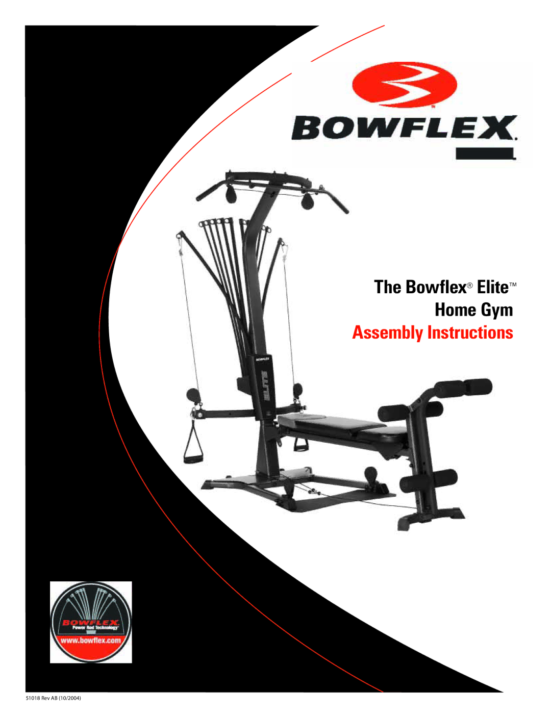 Bowflex ElitePlus manual Bowflex Elite Home Gym 