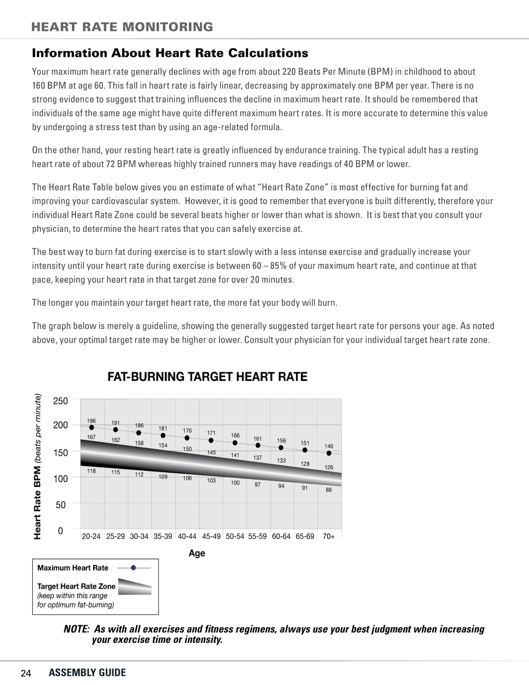 Bowflex TC5300, TC6000 manual Information About Heart Rate Calculations, 452. !2%4%!2442!4% 