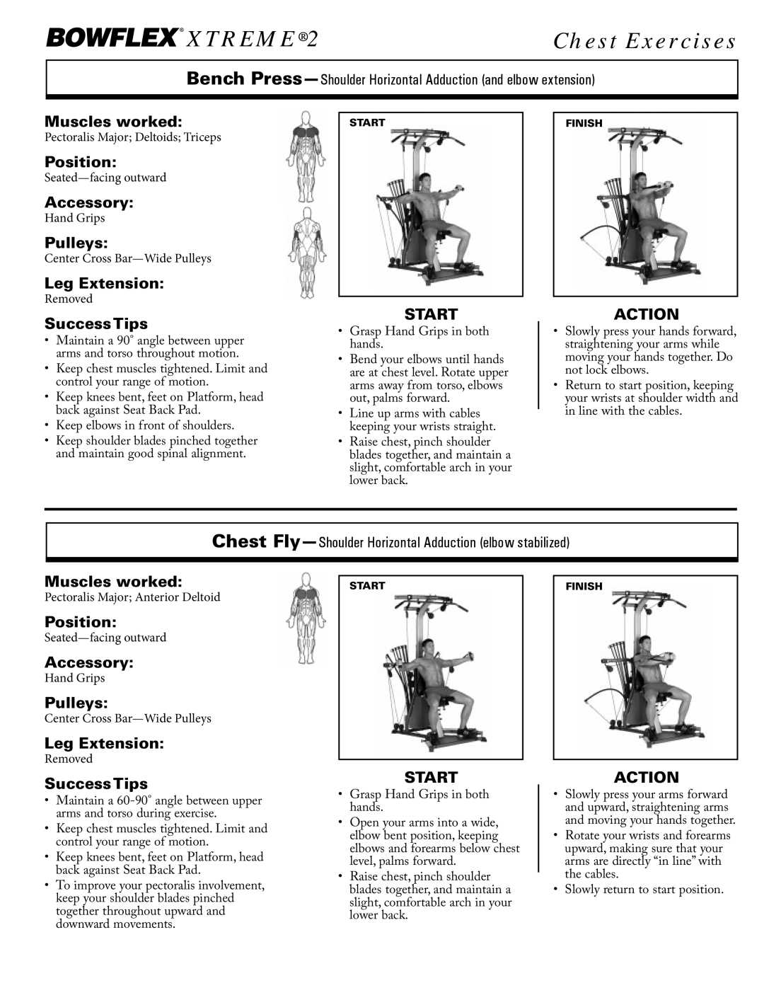 Bowflex Xtreme 2 SE manual XTREME2 