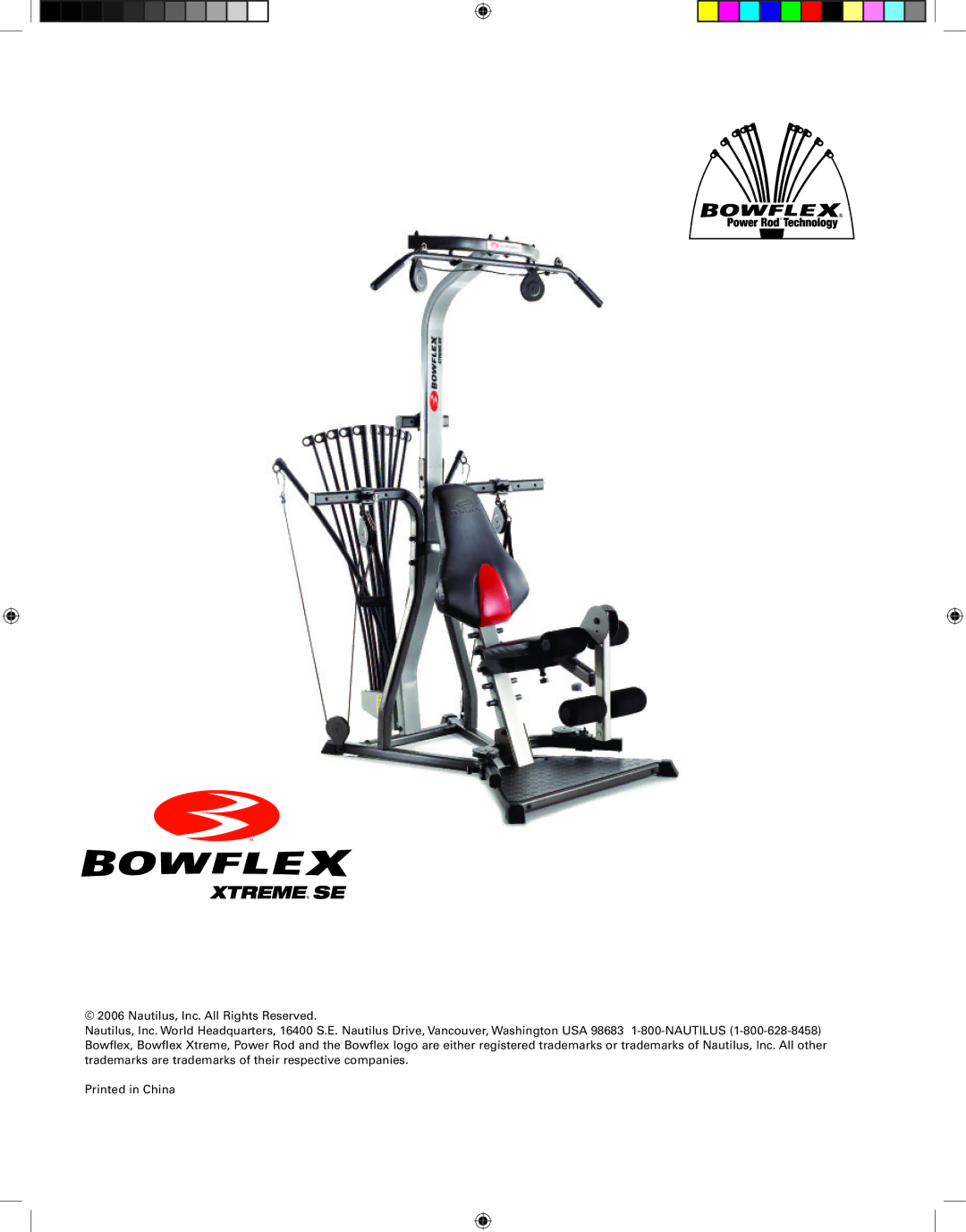 Bowflex XtremeSE manual 